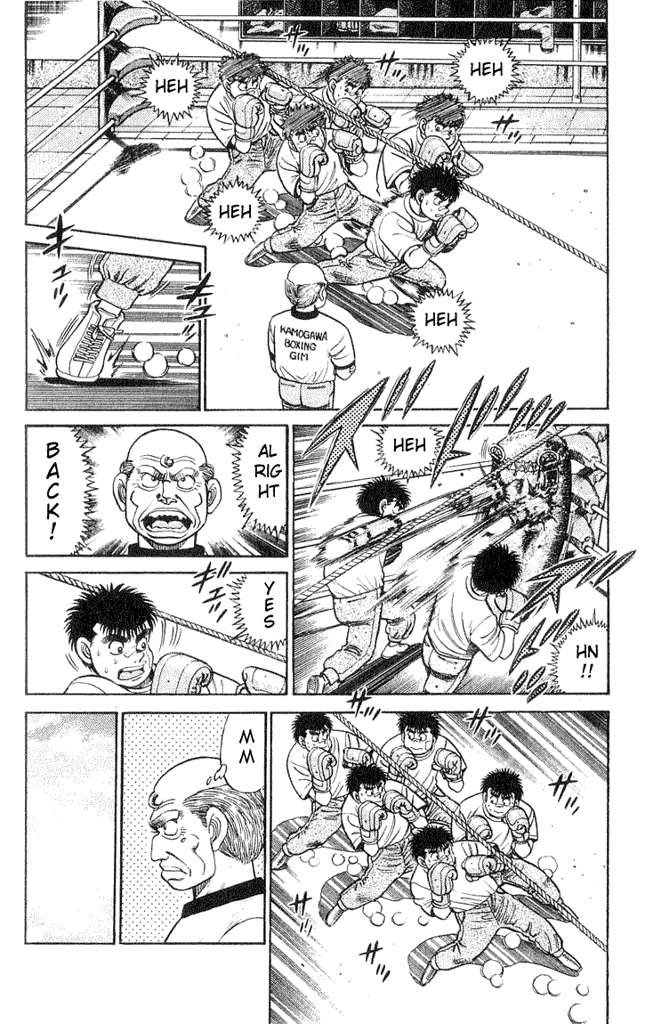 Hajime no Ippo Chapter 54.2 page 2 - Chapter 54 v2 : The Strength of the Shotgun