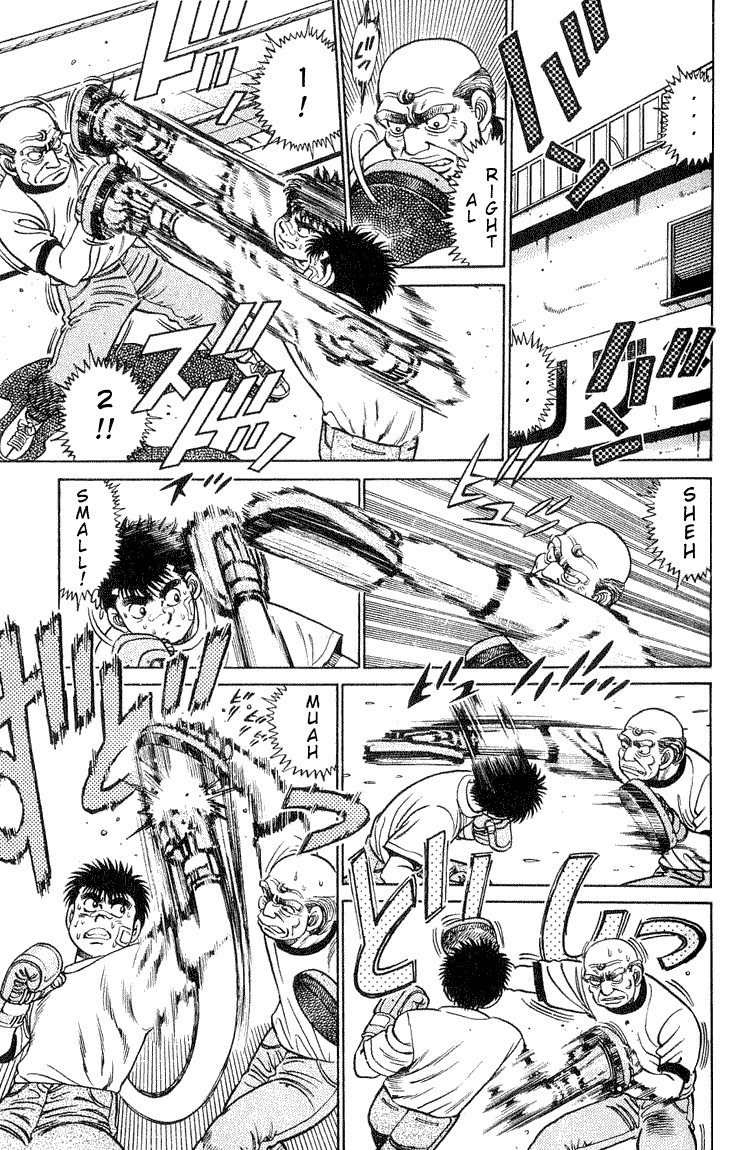 Hajime no Ippo Chapter 54.2 page 5 - Chapter 54 v2 : The Strength of the Shotgun