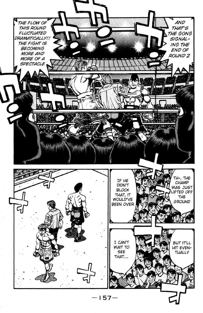 Hajime no Ippo Chapter 540 page 11 - Chapter 540 : Rough vs. reason