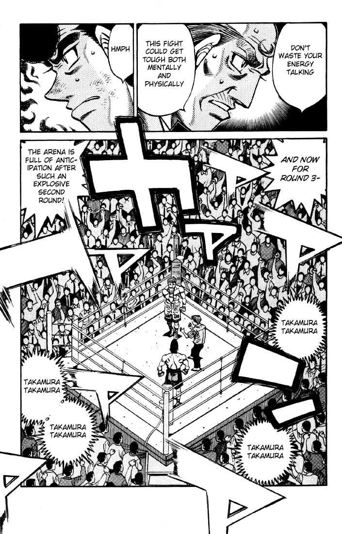 Hajime no Ippo Chapter 540 page 13 - Chapter 540 : Rough vs. reason