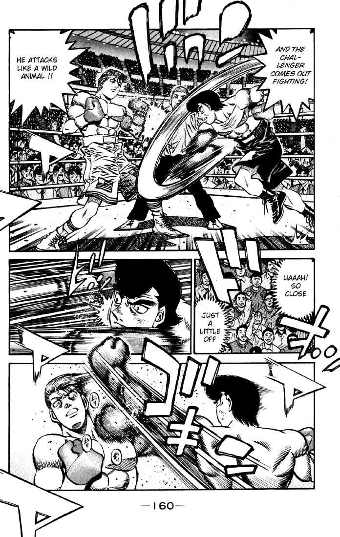 Hajime no Ippo Chapter 540 page 14 - Chapter 540 : Rough vs. reason