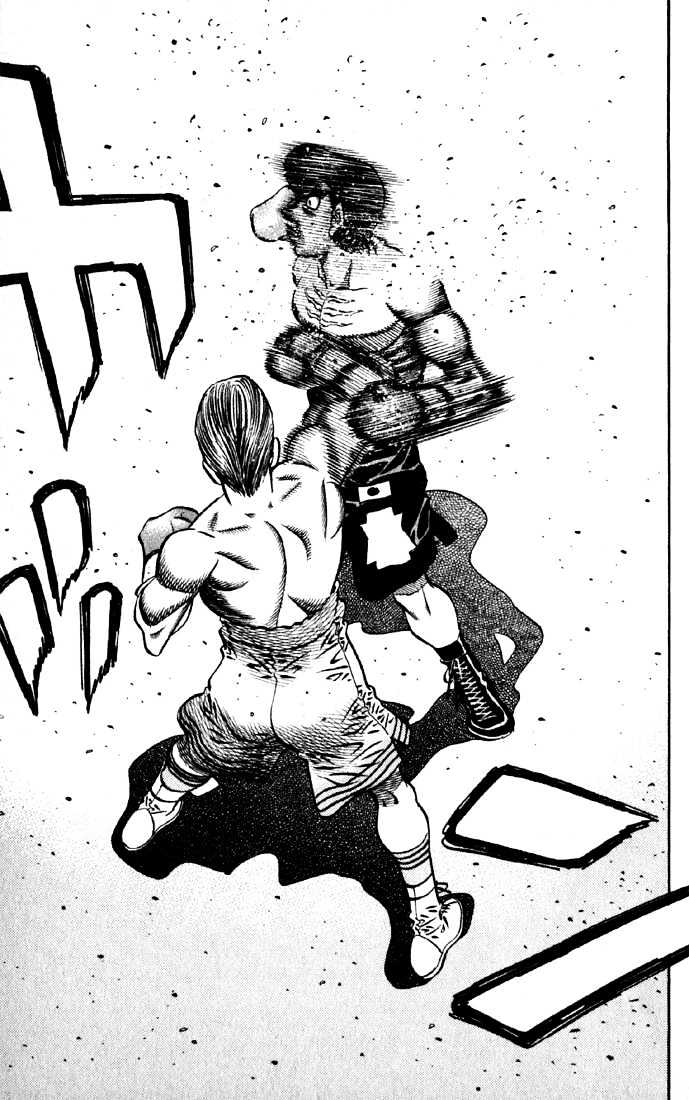 Hajime no Ippo Chapter 540 page 17 - Chapter 540 : Rough vs. reason