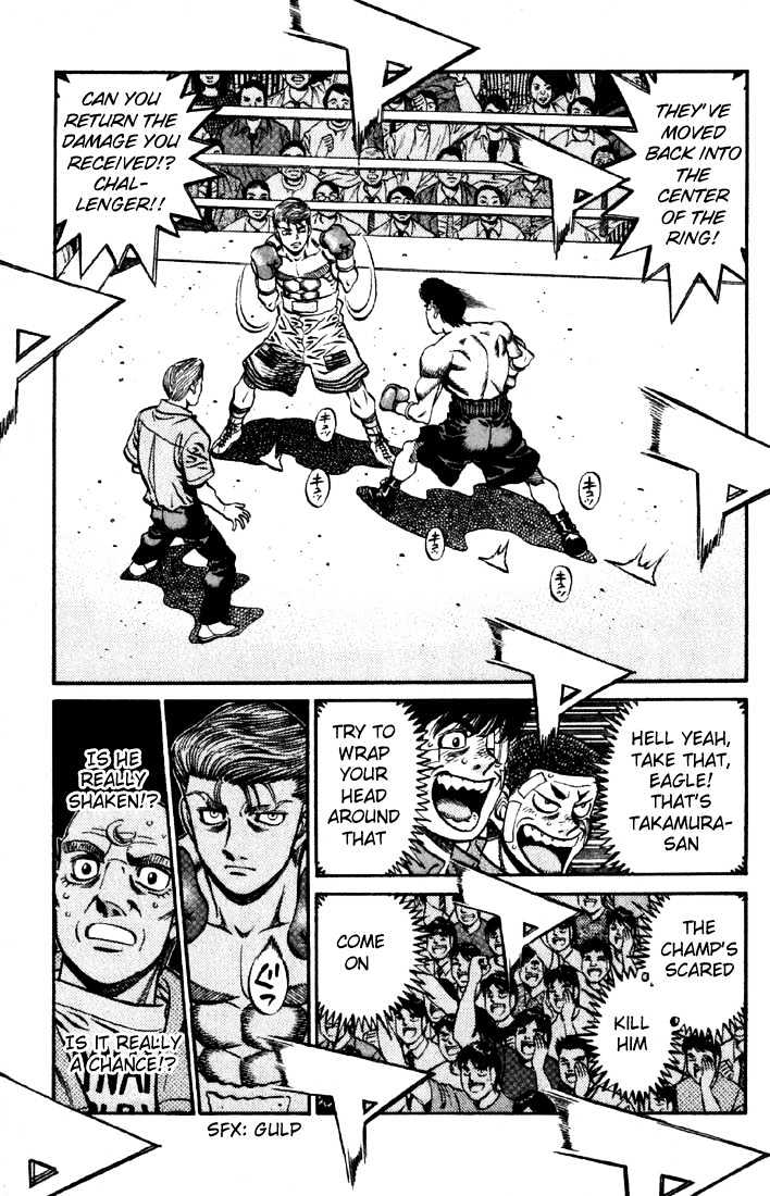 Hajime no Ippo Chapter 540 page 5 - Chapter 540 : Rough vs. reason