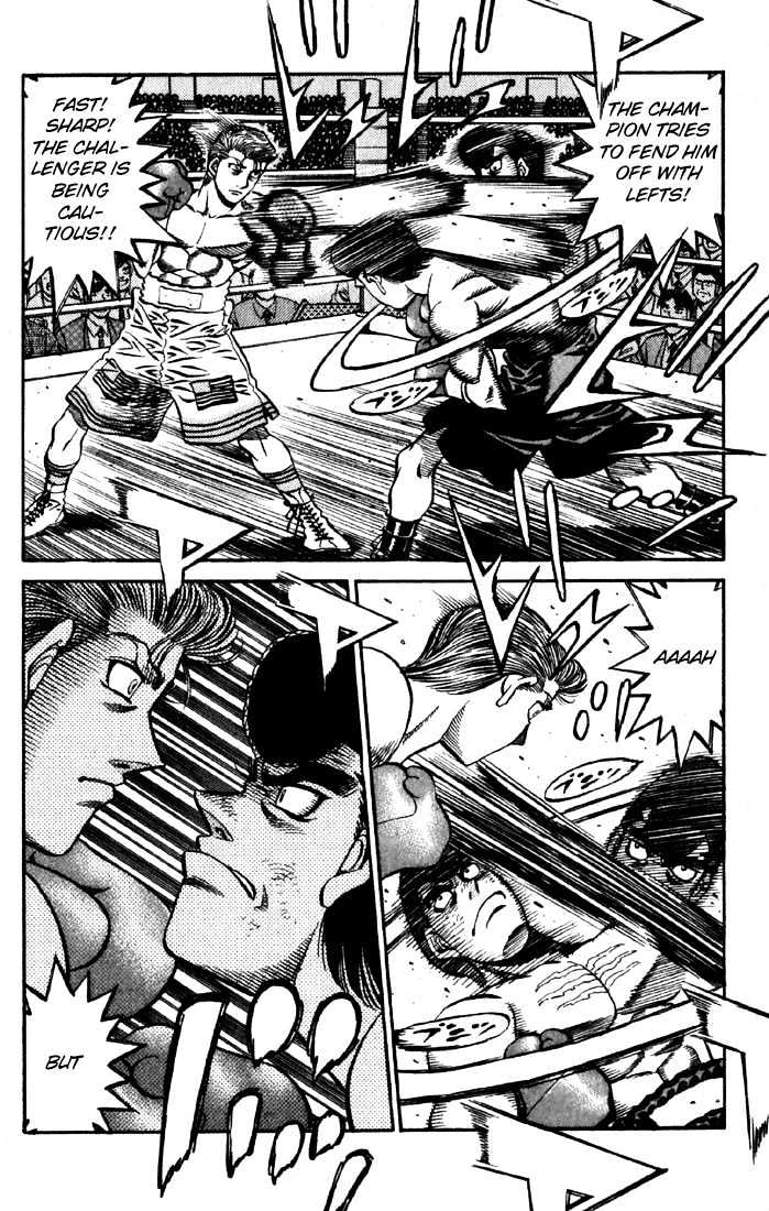 Hajime no Ippo Chapter 540 page 6 - Chapter 540 : Rough vs. reason