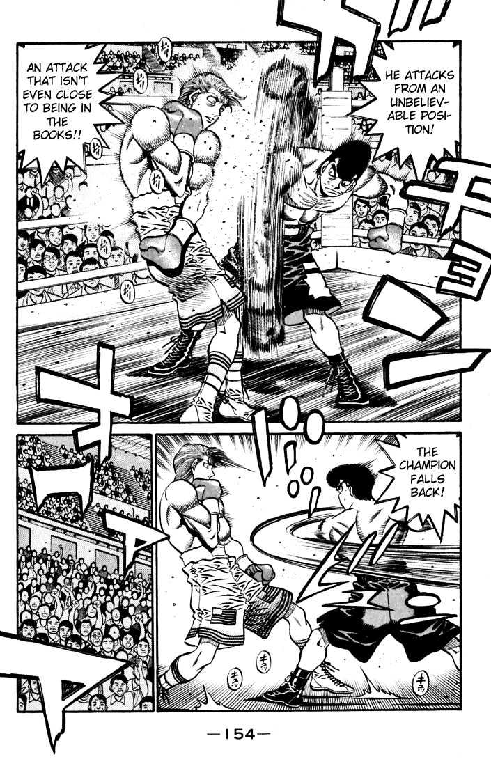 Hajime no Ippo Chapter 540 page 8 - Chapter 540 : Rough vs. reason