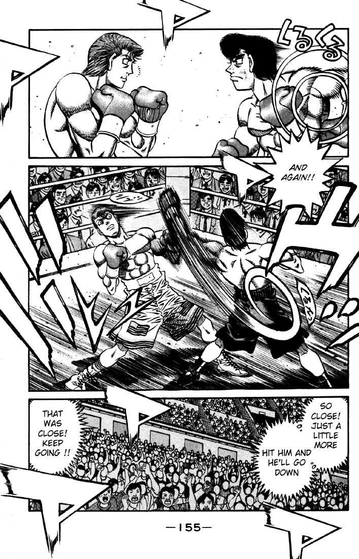 Hajime no Ippo Chapter 540 page 9 - Chapter 540 : Rough vs. reason