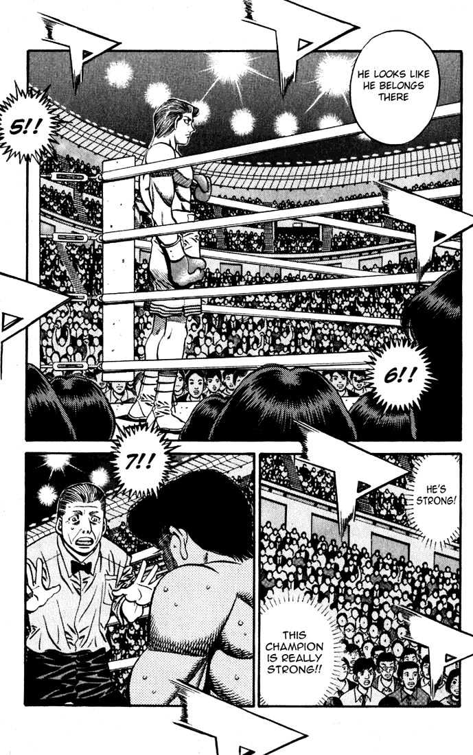 Hajime no Ippo Chapter 541 page 3 - Chapter 541 : Caged hawk