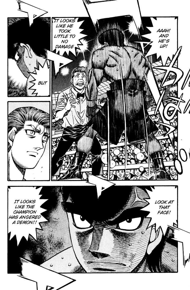 Hajime no Ippo Chapter 541 page 4 - Chapter 541 : Caged hawk