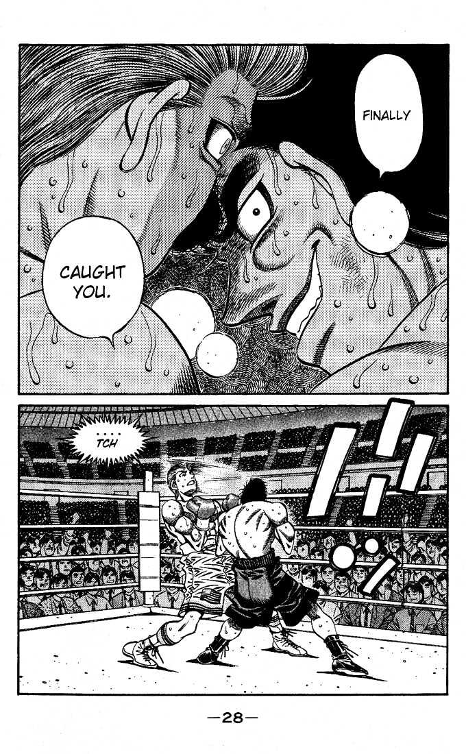 Hajime no Ippo Chapter 543 page 10 - Chapter 543 : Inescapable distance
