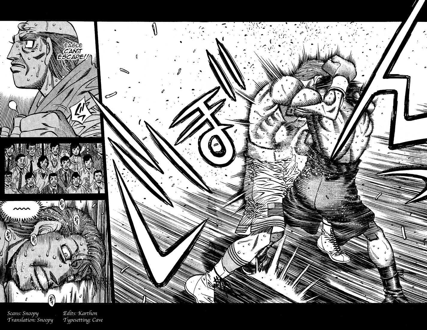 Hajime no Ippo Chapter 543 page 12 - Chapter 543 : Inescapable distance