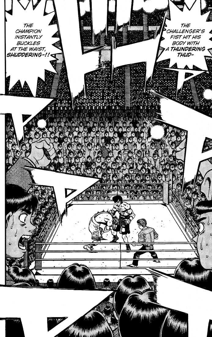Hajime no Ippo Chapter 543 page 13 - Chapter 543 : Inescapable distance