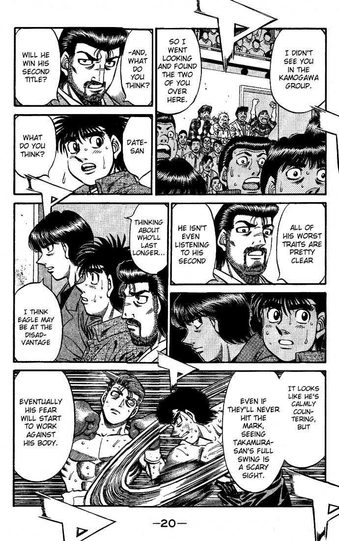 Hajime no Ippo Chapter 543 page 2 - Chapter 543 : Inescapable distance