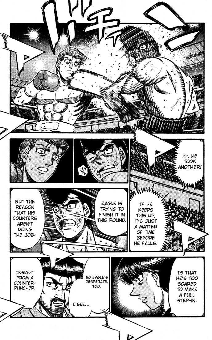 Hajime no Ippo Chapter 543 page 3 - Chapter 543 : Inescapable distance