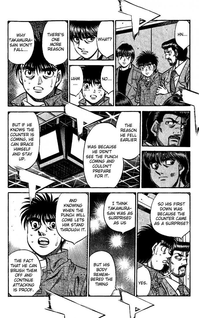 Hajime no Ippo Chapter 543 page 4 - Chapter 543 : Inescapable distance