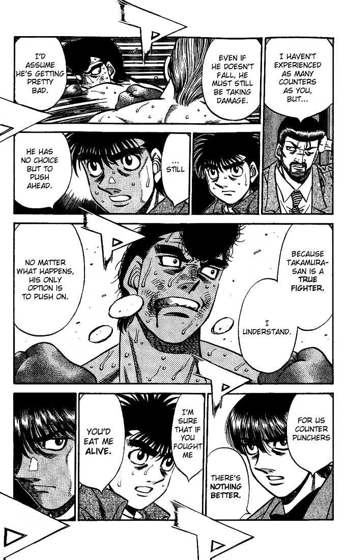 Hajime no Ippo Chapter 543 page 5 - Chapter 543 : Inescapable distance