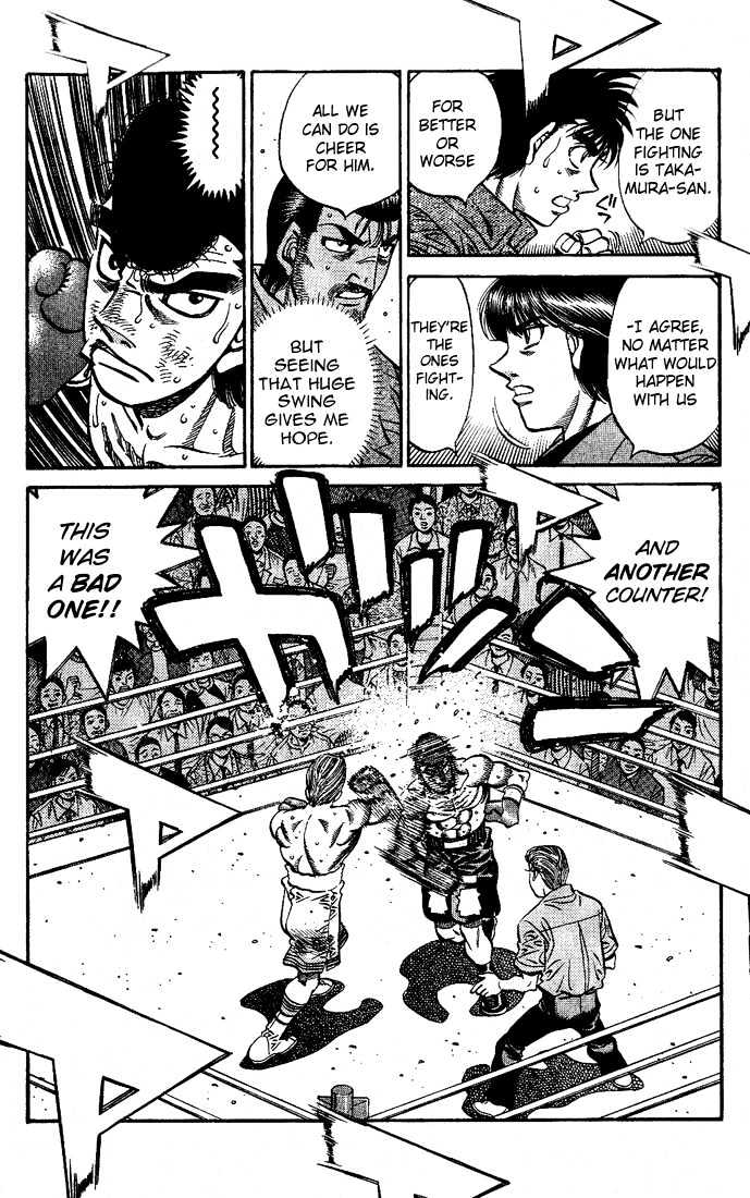 Hajime no Ippo Chapter 543 page 6 - Chapter 543 : Inescapable distance