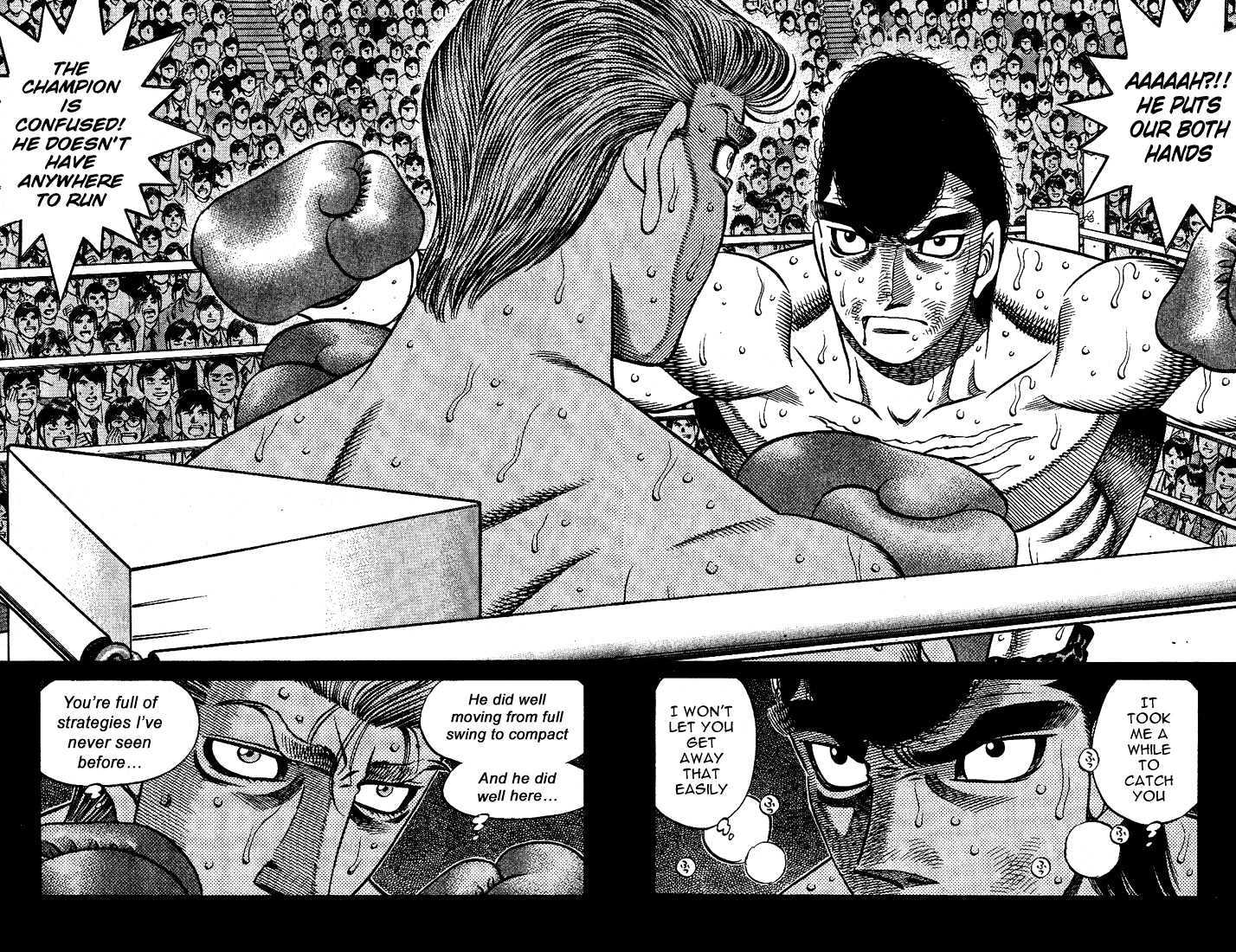 Hajime no Ippo Chapter 544 page 10 - Chapter 544 : Unimaginable strategy