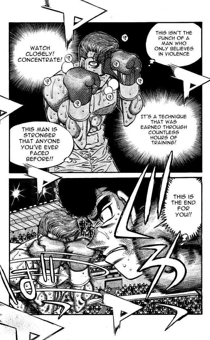 Hajime no Ippo Chapter 545 page 4 - Chapter 545 : Swooping Hawk