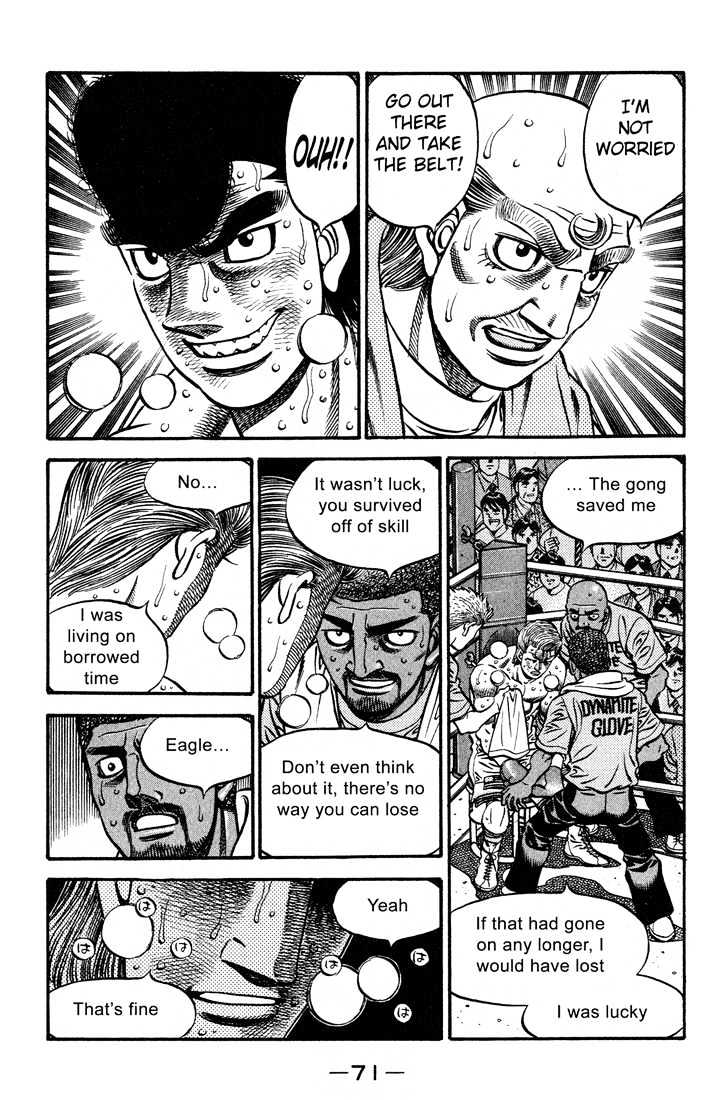 Hajime no Ippo Chapter 546 page 9 - Chapter 546 : Unforgettable teachings