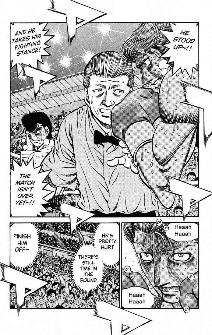 Hajime no Ippo Chapter 547 page 5 - Chapter 547 : The worst possible situation
