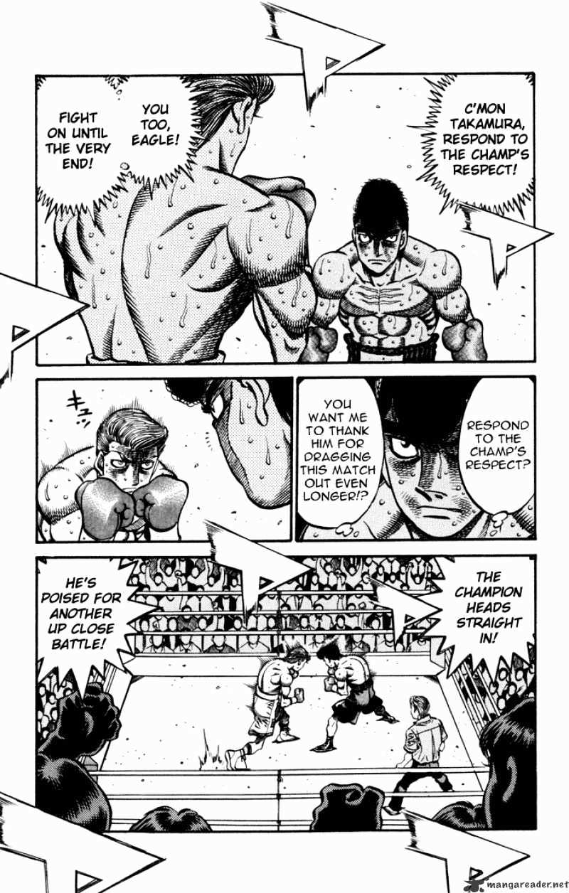 Hajime no Ippo Chapter 549 page 15 - Chapter 549 : Crimson Development