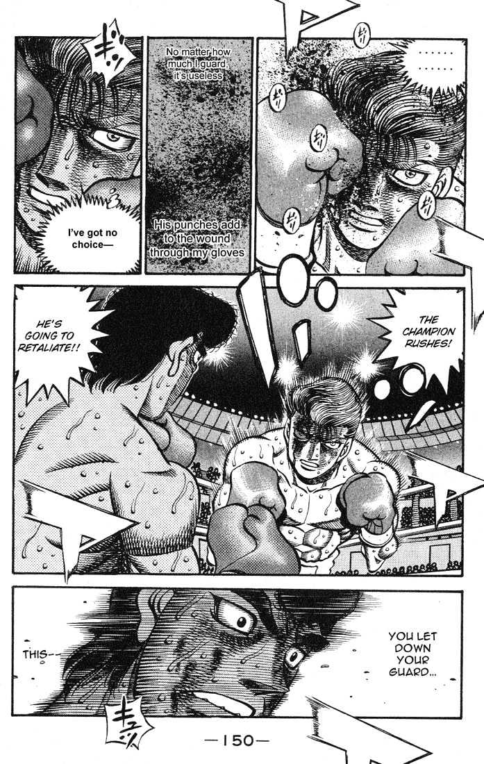 Hajime no Ippo Chapter 550 page 12 - Chapter 550 : Bloody brawl