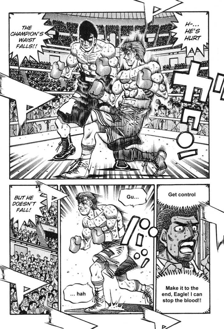 Hajime no Ippo Chapter 550 page 14 - Chapter 550 : Bloody brawl
