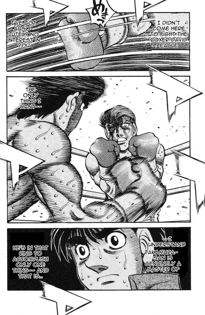 Hajime no Ippo Chapter 550 page 16 - Chapter 550 : Bloody brawl