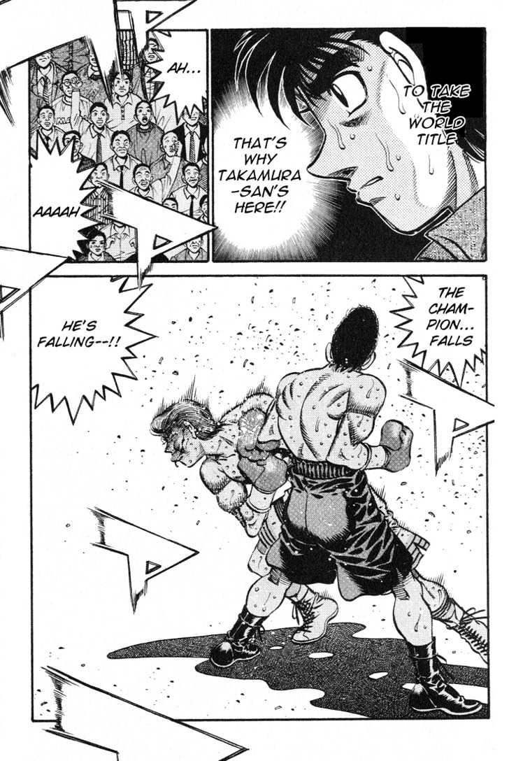 Hajime no Ippo Chapter 550 page 19 - Chapter 550 : Bloody brawl