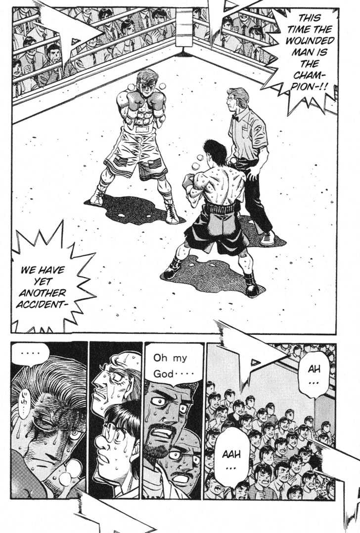 Hajime no Ippo Chapter 550 page 2 - Chapter 550 : Bloody brawl