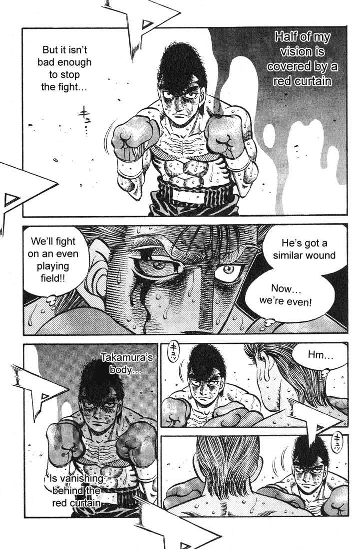 Hajime no Ippo Chapter 550 page 3 - Chapter 550 : Bloody brawl
