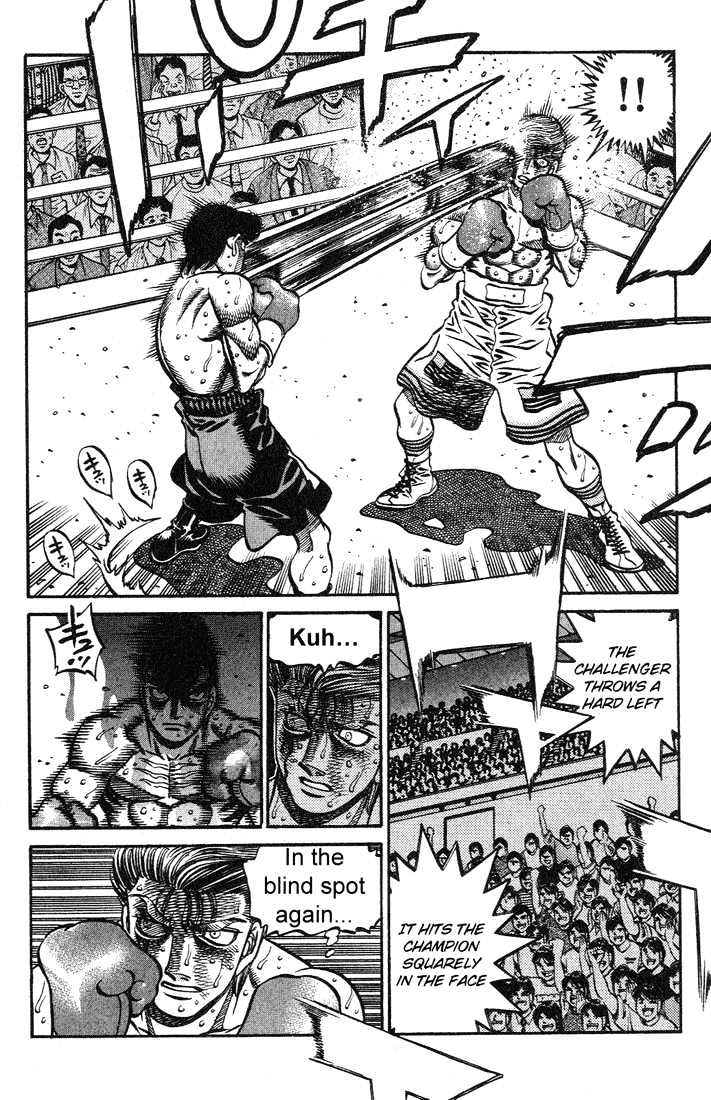Hajime no Ippo Chapter 550 page 4 - Chapter 550 : Bloody brawl