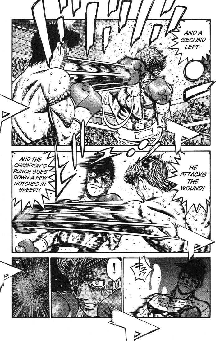 Hajime no Ippo Chapter 550 page 5 - Chapter 550 : Bloody brawl