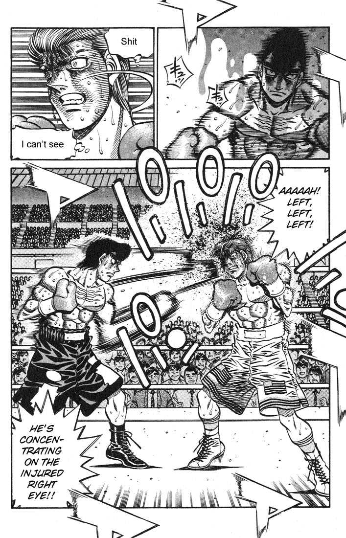 Hajime no Ippo Chapter 550 page 8 - Chapter 550 : Bloody brawl