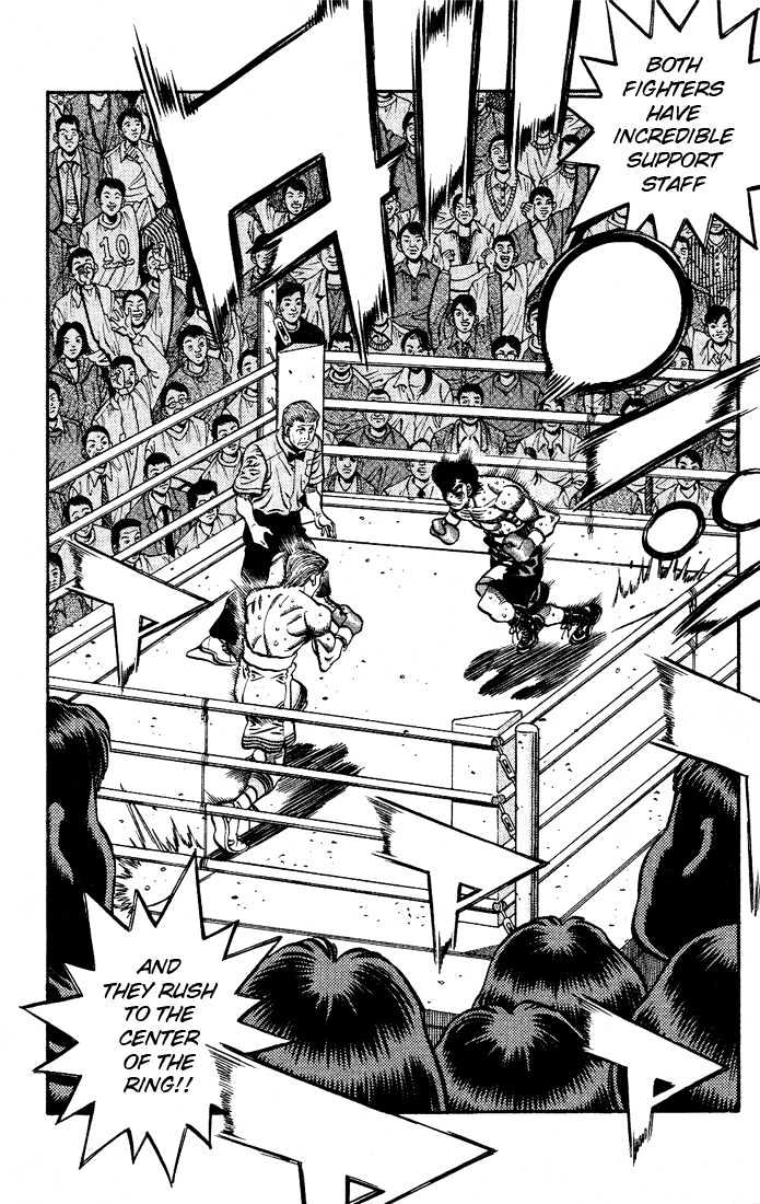 Hajime no Ippo Chapter 551 page 10 - Chapter 551 : The crash of power and technique