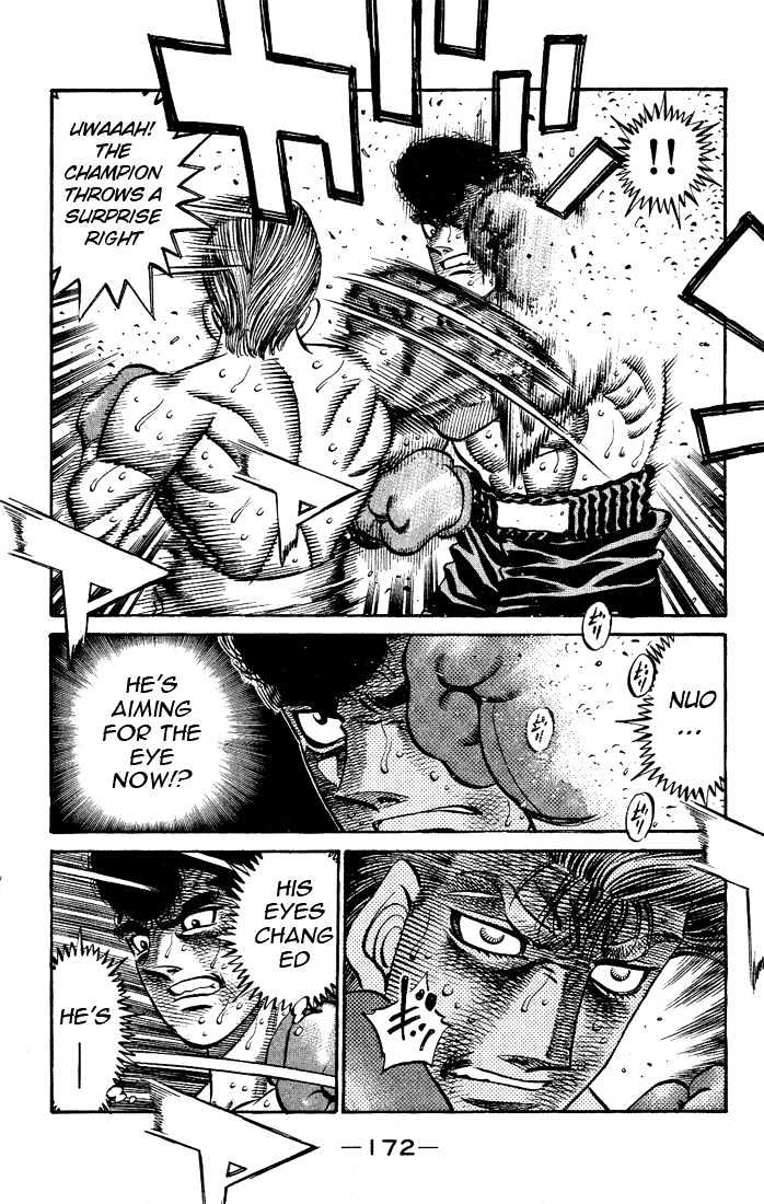 Hajime no Ippo Chapter 551 page 12 - Chapter 551 : The crash of power and technique