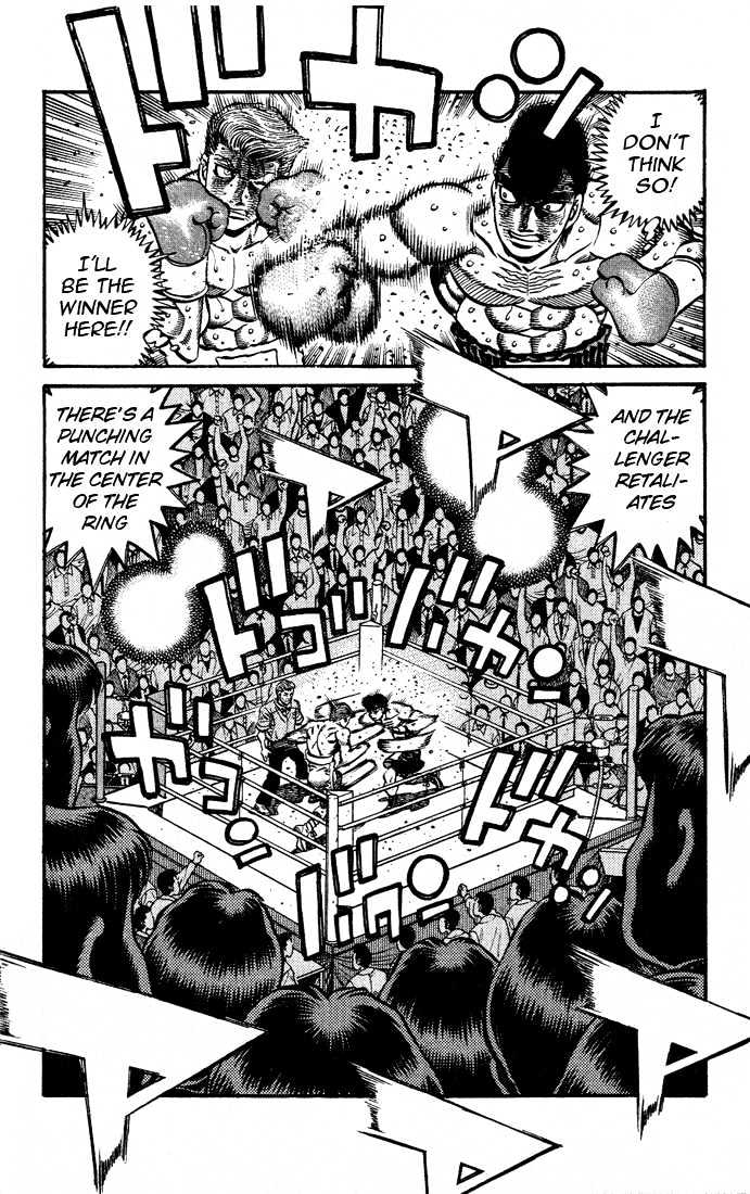 Hajime no Ippo Chapter 551 page 14 - Chapter 551 : The crash of power and technique