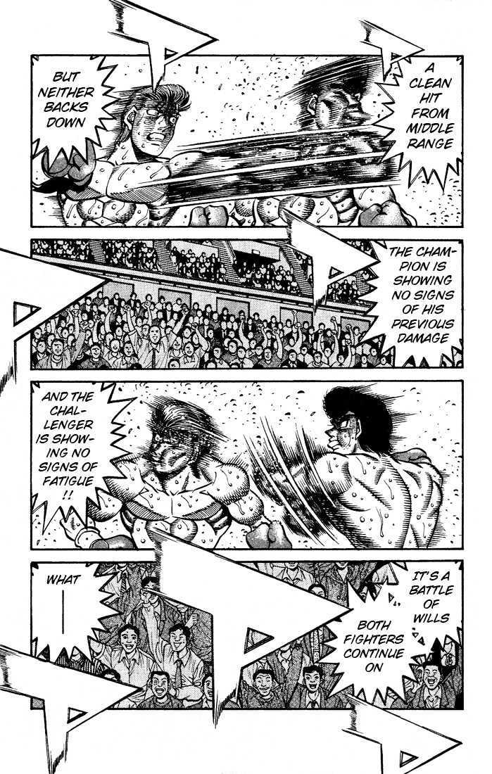 Hajime no Ippo Chapter 551 page 15 - Chapter 551 : The crash of power and technique