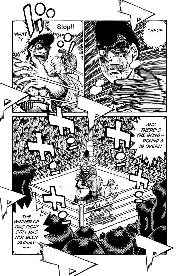 Hajime no Ippo Chapter 551 page 6 - Chapter 551 : The crash of power and technique