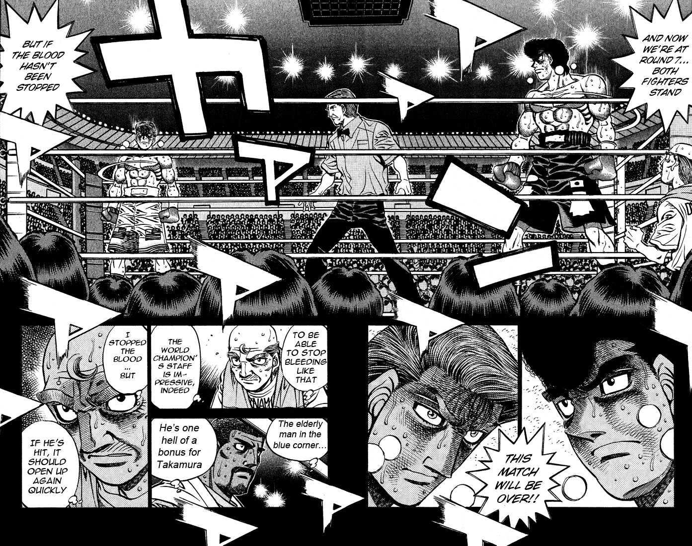 Hajime no Ippo Chapter 551 page 9 - Chapter 551 : The crash of power and technique