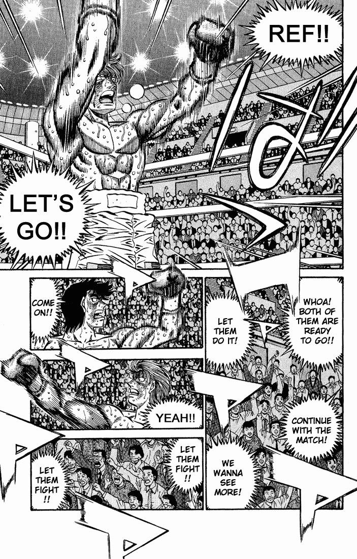 Hajime no Ippo Chapter 552.2 page 11 - Chapter 552 v2 : The Fighter's Feelings