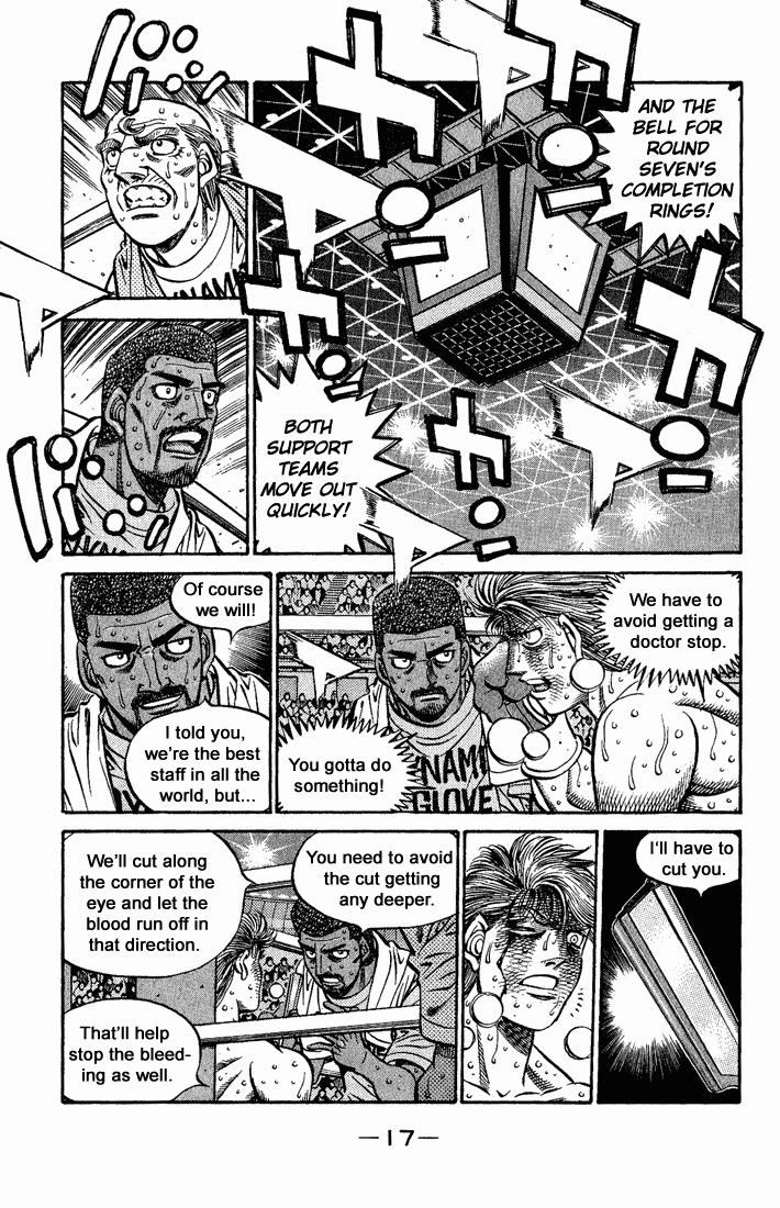 Hajime no Ippo Chapter 552.2 page 14 - Chapter 552 v2 : The Fighter's Feelings