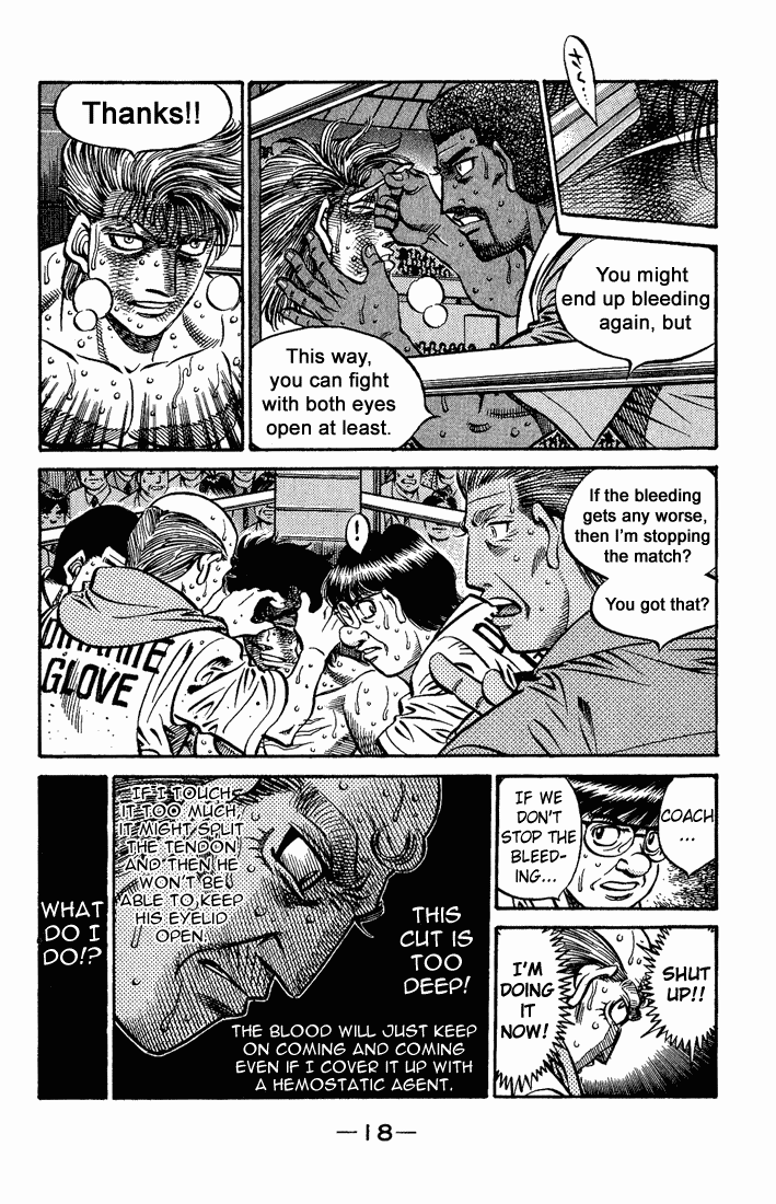 Hajime no Ippo Chapter 552.2 page 15 - Chapter 552 v2 : The Fighter's Feelings