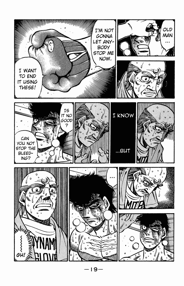 Hajime no Ippo Chapter 552.2 page 16 - Chapter 552 v2 : The Fighter's Feelings