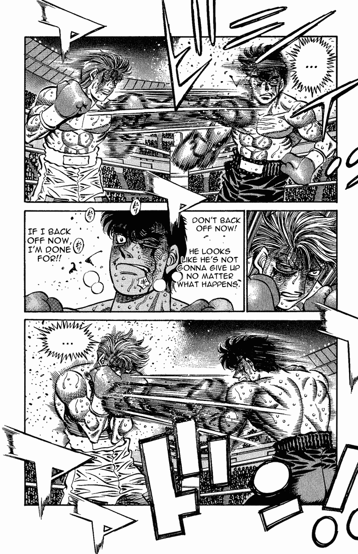 Hajime no Ippo Chapter 552.2 page 2 - Chapter 552 v2 : The Fighter's Feelings