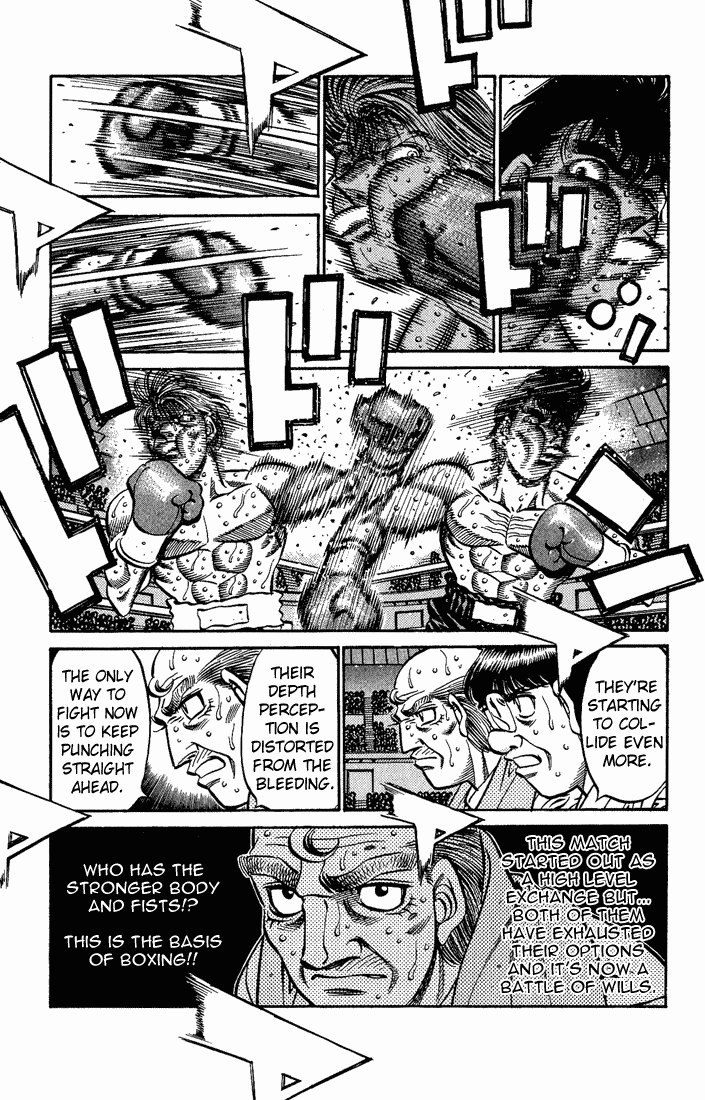 Hajime no Ippo Chapter 552.2 page 5 - Chapter 552 v2 : The Fighter's Feelings