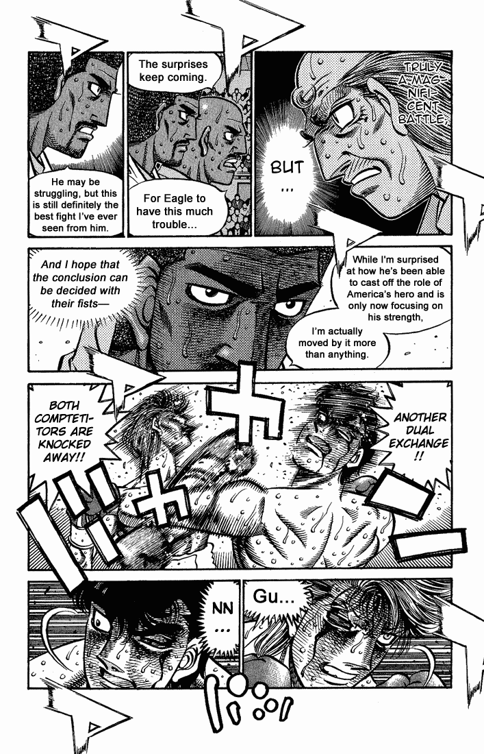 Hajime no Ippo Chapter 552.2 page 6 - Chapter 552 v2 : The Fighter's Feelings