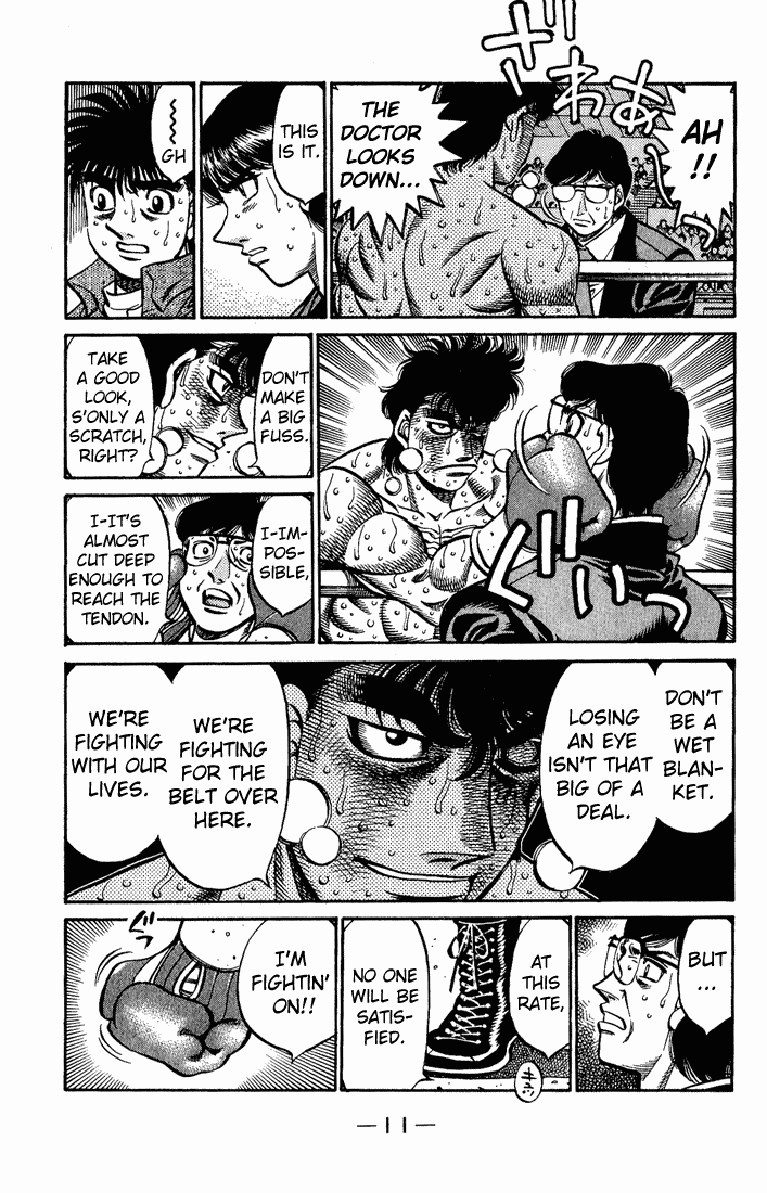 Hajime no Ippo Chapter 552.2 page 9 - Chapter 552 v2 : The Fighter's Feelings