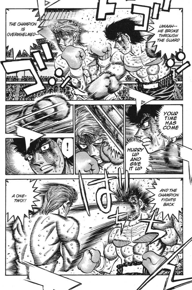Hajime no Ippo Chapter 553 page 10 - Chapter 553 : Blood bath