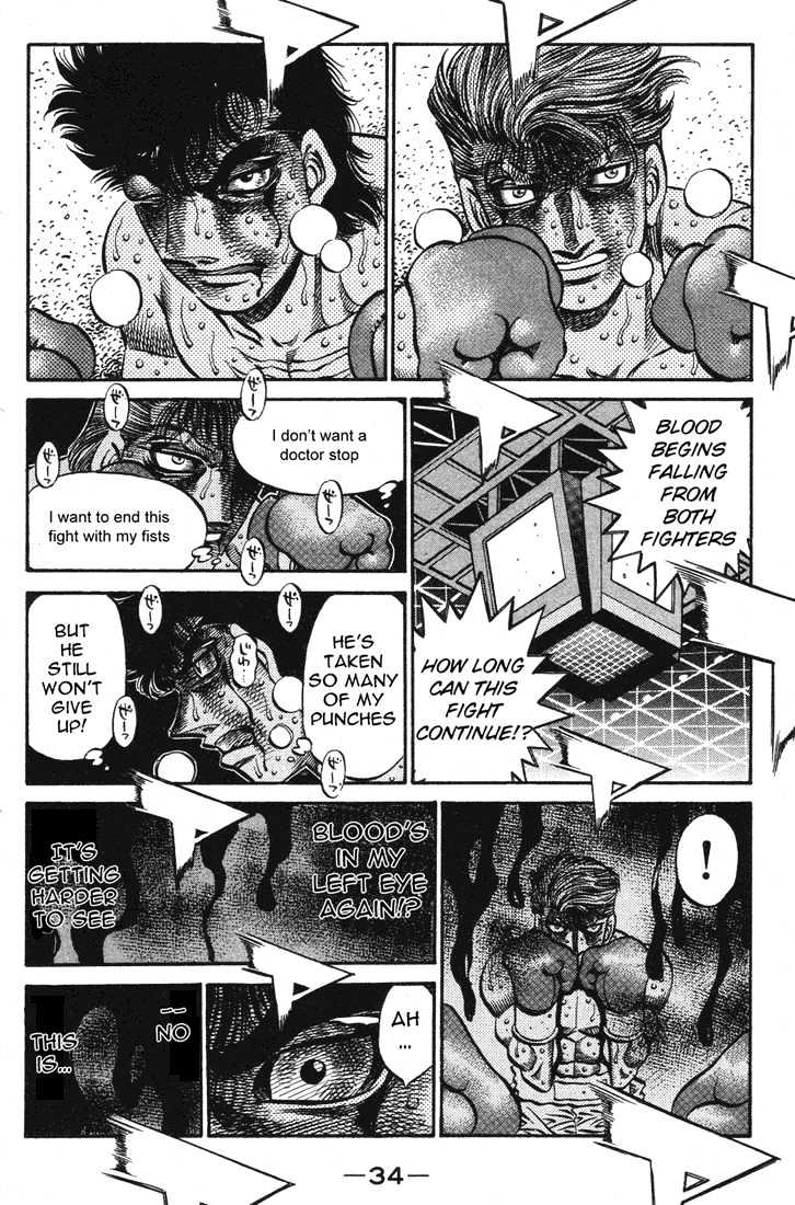 Hajime no Ippo Chapter 553 page 12 - Chapter 553 : Blood bath
